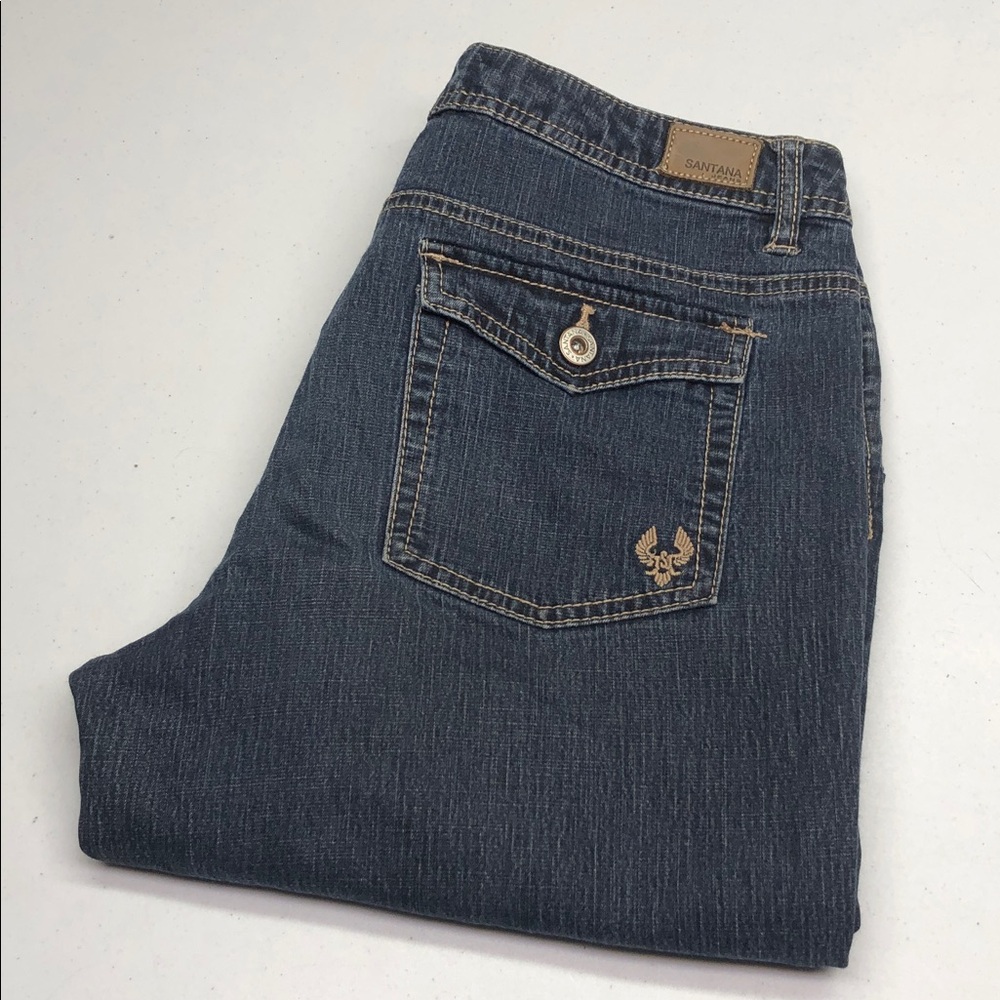 VINTAGE SANTANA CAPRI JEANS 28x24 ⭐️